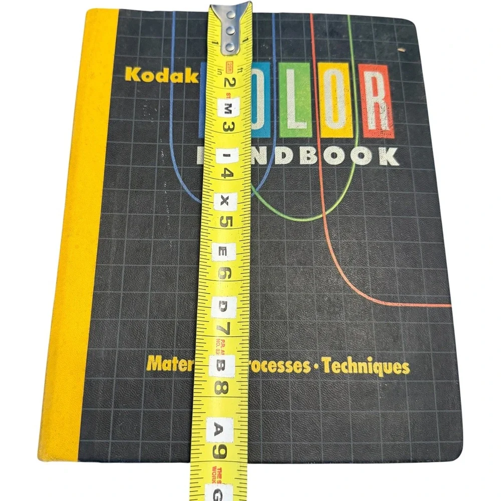 Kodak Color Handbook 1950 Photography Guide Materials Processes Vintage Book